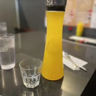 Peach soju