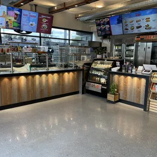 interior, bagels