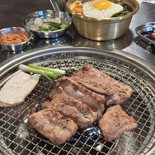 Marinated pork ribs