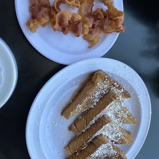 French Toast and Bacon for the little one