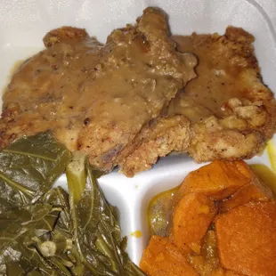 Smothered pork chops