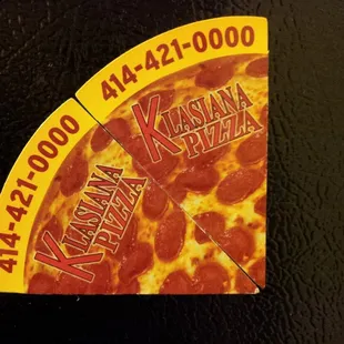 Klasiana Pizza Magnets - Collect 8 &amp; Get 1 FREE Pizza!!!!