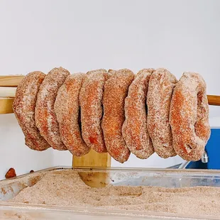 Cinnamon sugar doughnuts