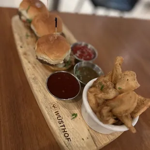 Oxtail sliders