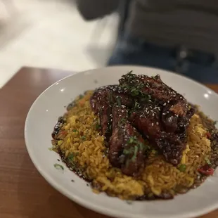 Caribbean fried rice