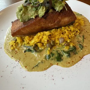 Spiced Seared Salmon