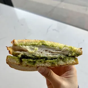 Turkey Pesto Panini ($10) - pretty decent sandwich