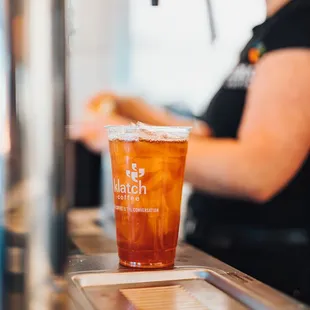 Iced drinks available