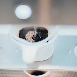 Pour over coffee