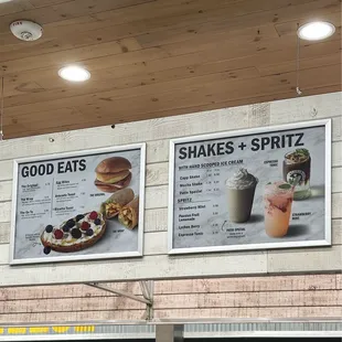 Menu (as of January 2025)