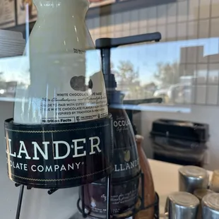 This is a deliciously creamy white chocolate mocha syrup