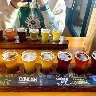 Beer flight