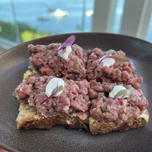 Beef Tartare Toast