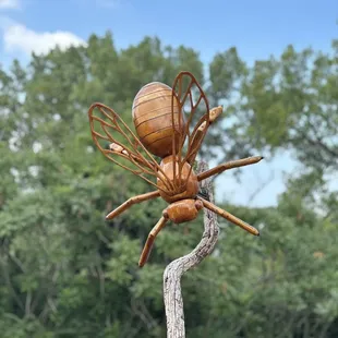 Wooden bug, was this also a bee?  Can't recall.