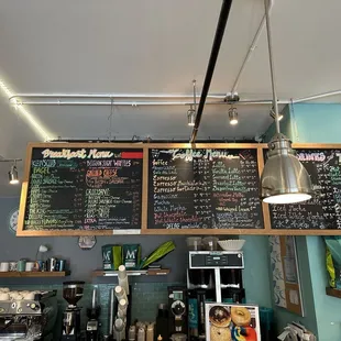 Menu boards