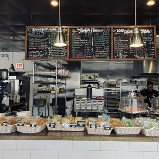 bagels, interior