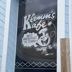 Exterior sign