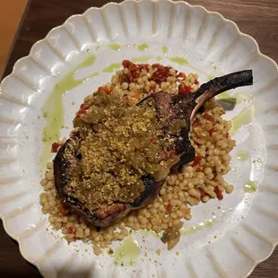 Mediterranean pork chop