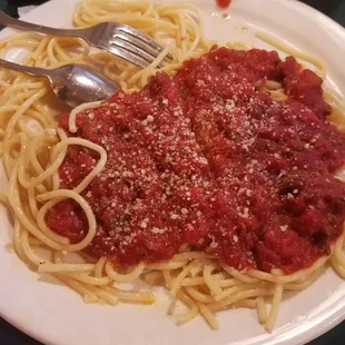 Kids spaghetti