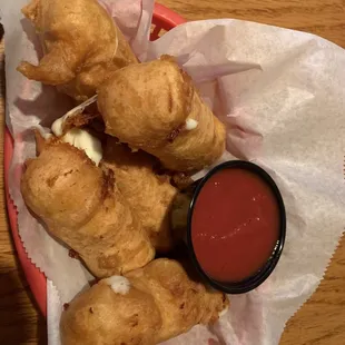 Mozzarella Logs - AMAZING!!!!!!!!