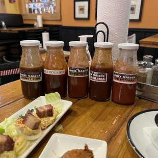 Kloby's house BBQ sauces!!
