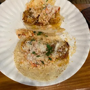 Blackened shrimp tacos