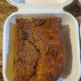 CINNAMIN STRUESEL BREAD PUDDING