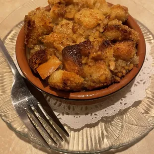 Bread Pudding w/ Bourbon Sauce