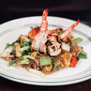 Grilled Shrimp Glass Noodles