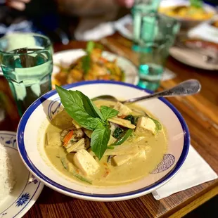 Green Curry with Tofu