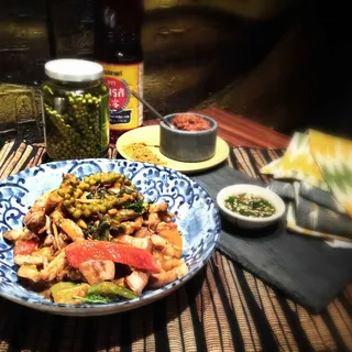 Spicy Wild Ginger Pork Belly