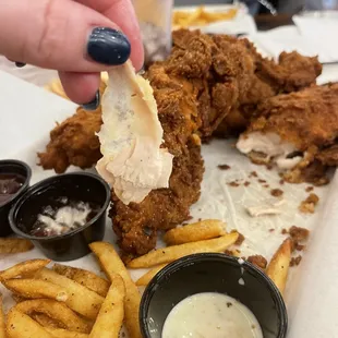 Not cleaned or trimmed chicken.
