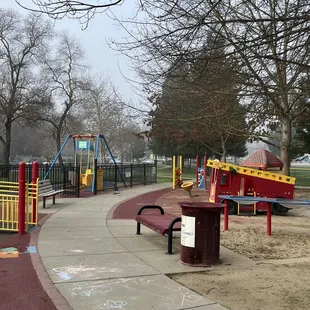 Playground areas