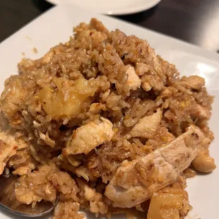 Pineapple chicken fried rice