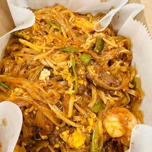 The Works Pad Thai - extra wet