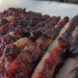 Delicious smoke tri-tip.