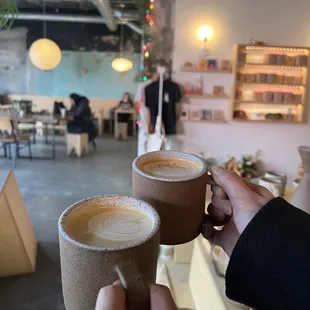 maple latte and verbena kava (seasonal)