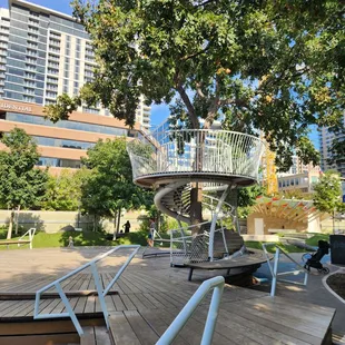 Tree house playground
