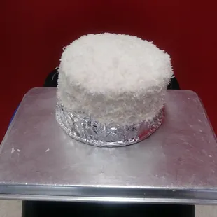 Coconut cake.