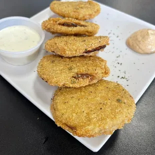 Fried green tomatoes