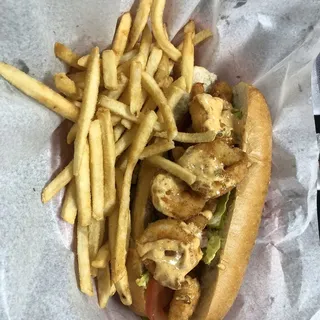Fried Shrimp Po Boy
