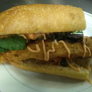 Fried Catfish Po Boy