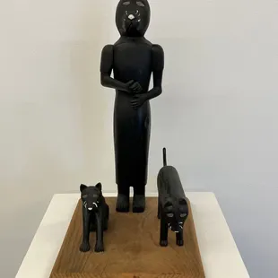 Cat Goddess - Spirits in the Material World exhibit.