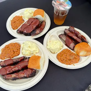 A few rib plates
