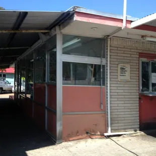 There&apos;s a drive thru!