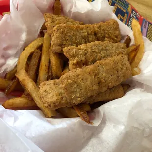Steak finger basket.