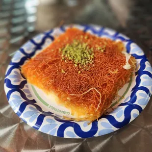 Crispy Kunafe with a hint of syrup