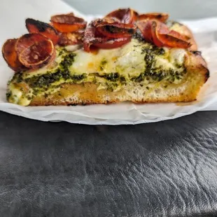 Honey Pesto Square
