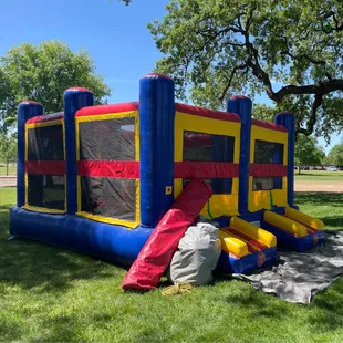 Jump House, Jousting, Volleyball, Elk Grove, Park, Elk Grove Regional Park