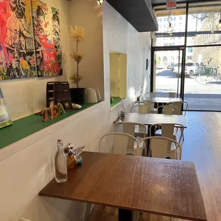 Interior and entrance